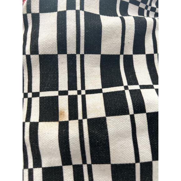 Little Miss Matched Girl's‎ Black Red White Duffel Bag Zipper Closure - Picture 12 of 12